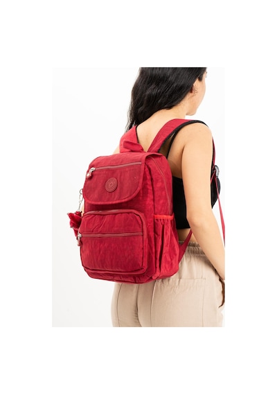 571 Collections Ultra Hafif Orta Boy Sırt Çantası Çok Cepli Kırmızı Model: 571-4a - Kırmızı