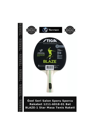 Özel Seri Salon Sporu Sporcu Rekabet 1211-6018-01 Bat Blaze-1 Star Masa Tenis Raketi