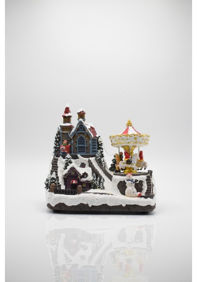 Waldern Premium Collection Dekoratif Yılbaşı Süs Atlı Karıncalı Noel Home