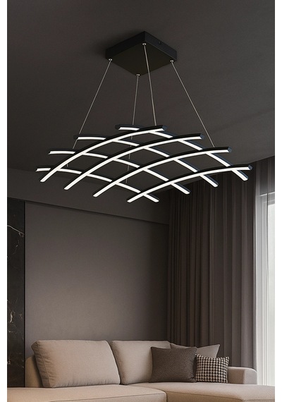 Cazy Led Avize Sarkıt Aether 70 70 Cm 100 Watt Çok Renkli