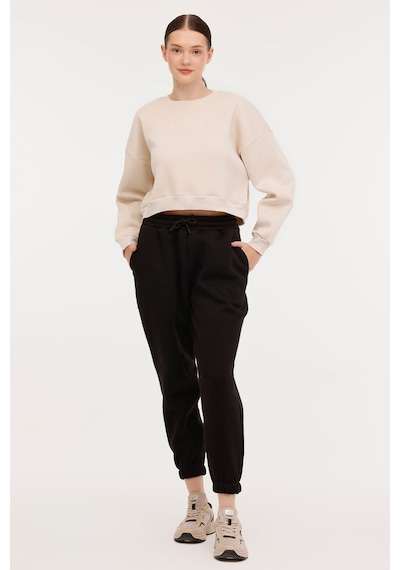 Lotto W-leblanc C Neck Swt 4pr Bej Kadın Sweatshirt 000000000101925209 Bej