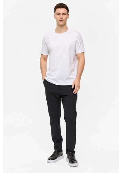 Back And Bond Beyaz Regular Fit Bisiklet Yaka Basic Tişört Çok Renkli