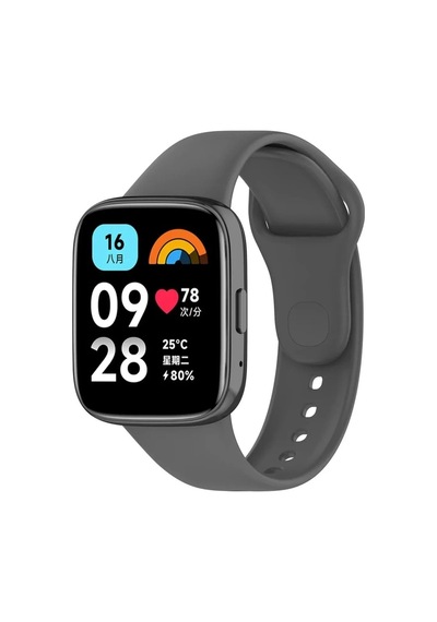 Xiaomi Redmi Watch 3 Active Klasik Kordon - Füme Çok Renkli