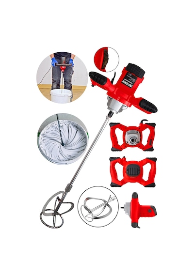 Steiner GT-RED 3000 W Bakır Sargı Alçı Boya Karıştırıcı