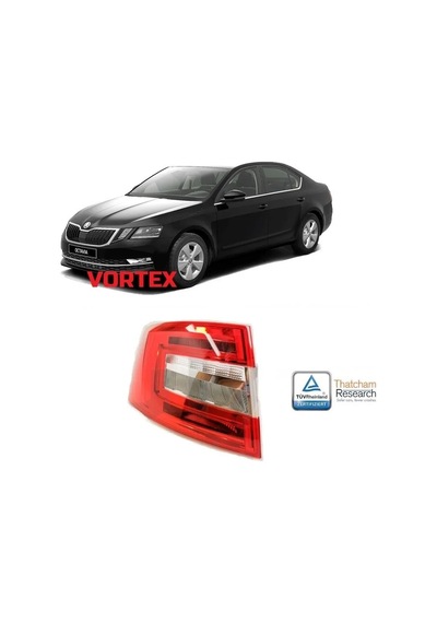 Skoda - Stop Lambası Sağ Ledli Baz Model Octavia 2017-