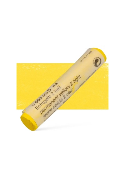 Schmincke : Artist Soft Pastel Boya : 003 D Permanent Yellow 2 Light
