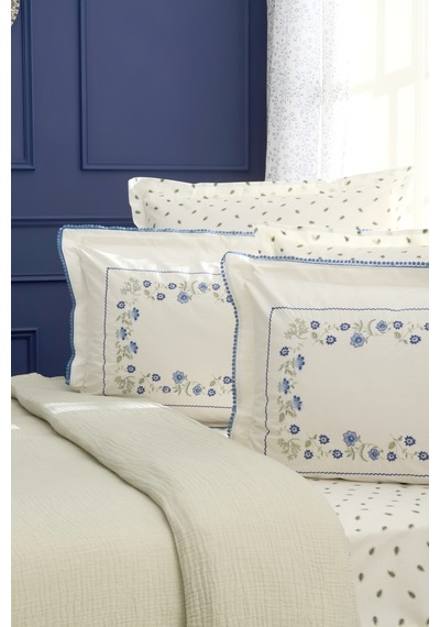 Karaca Home Noeris %100 Pamuk Nish Set Çift Kişilik Pike Takımı Multicolour Çok Renkli