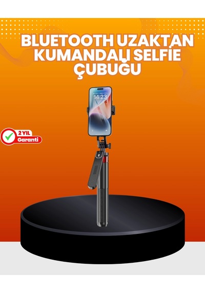 Ayarlanabilir Telefon Tripodu Selfie Stick Çok Açılı Çekim