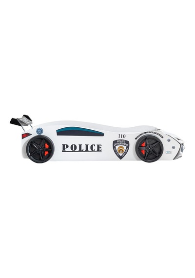 Arabalı Yatak, Police Rüzgarlıklı Ledli Arabalı Yatak - Siyah 1 Adet Comfort Yatak Arabalı Yatak, Police Rüzgarlıklı Ledli Arabalı Yatak - Siyah 1 Adet Comfort Yatak