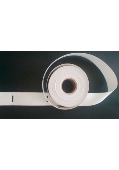 38x100 TERMAL RAF ETİKETİ ORTADAN DELİKLİ 10 ADET RULO