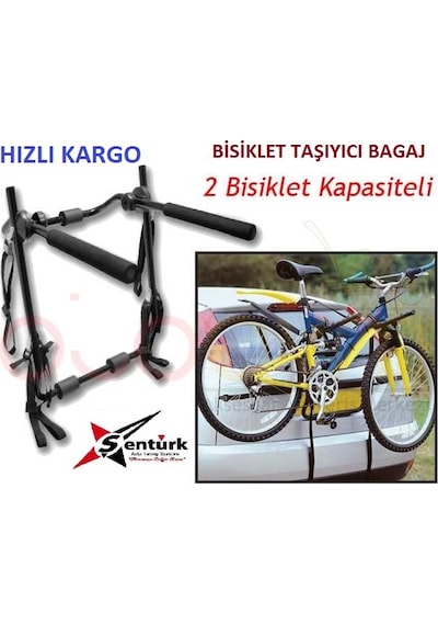 Bisiklet Taşıyıcı Bagaj Bisiklet Taşıma Aparatı 2 Kapasiteli Opel