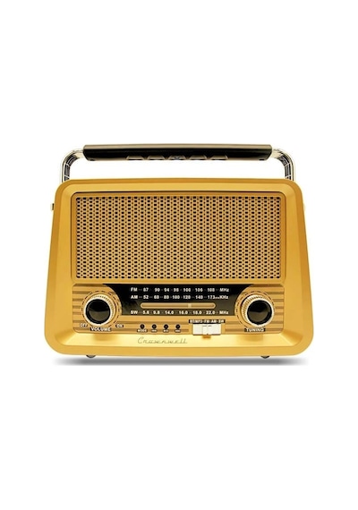Crownwell Nostaljik Bluetooth Radyo