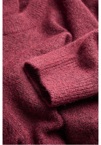Jack & Jones Jxevi Crew Neck Knit Kadın Kazak Kırmızı