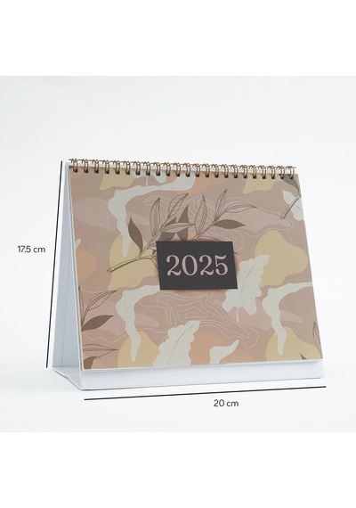 Tasarımlı 2025 Masa Takvimi