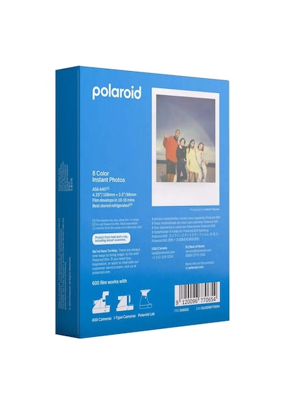 Polaroid Color 600 ve I-Type Uyumlu 8'li Film