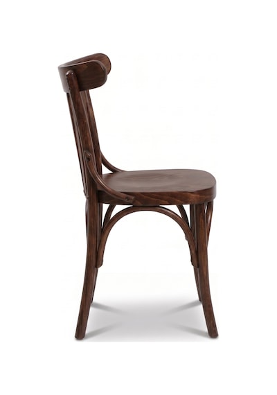 Clara Retro Thonet Kolçaklı Ahşap Sandalye Ceviz