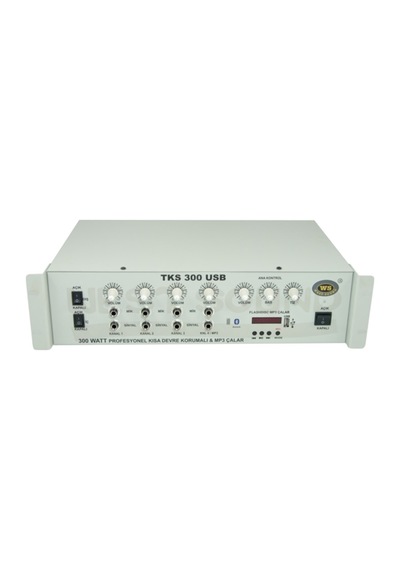 West Sound Tks 300 Usb Tr Mikserli Amfi