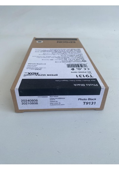 Epson T9131 Ultrachrome Foto Siyah Kartuş (2024) - SC-P5000/5070 Uyumlu Kartuş