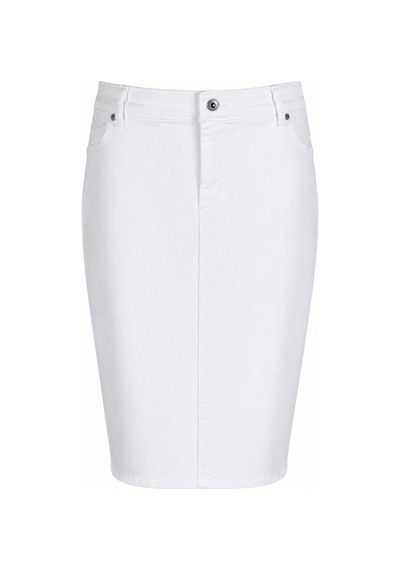 Trender 1736 Beyaz Kadın Etek 27kr27000005