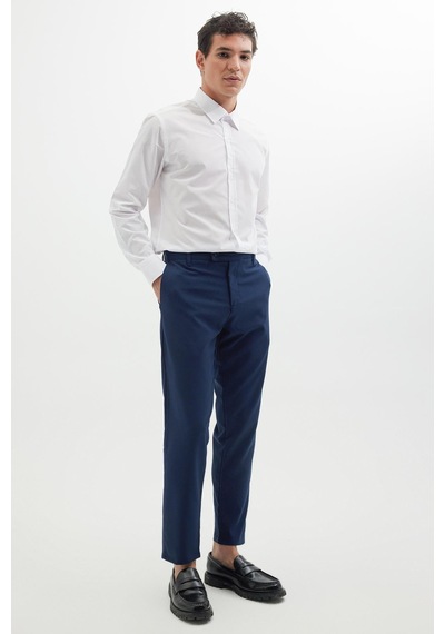 Tudors Erkek Slim Fit Dar Kesim Esnek Yan Cepli Bilek Boy Canvas Kesim Lacivert Pantolon-34761 Lacivert Tudors Erkek Slim Fit Dar Kesim Esnek Yan Cepli Bilek Boy Canvas Kesim Lacivert Pantolon-34761 Lacivert