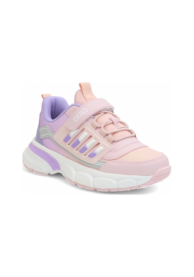 Kidessa 2135-1897 Pepino Anatomik Tabanlı Ultra Hafif Unisex Çocuk Sneakers Ayakkabı Pudra