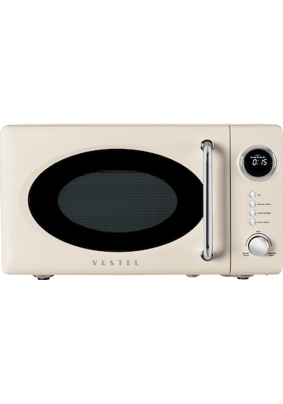 Vestel MD 20 YD Retro Bej Mikrodalga Fırın