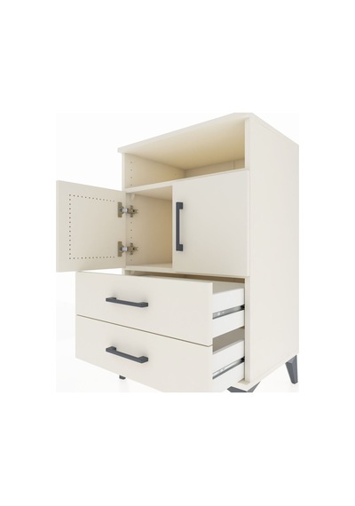 Hyperion Komodin 2 Raflı 2 Çekmeceli 2 Kapaklı 60x44x96 Aytaşı-aytaşı Aytası Hyperion Komodin 2 Raflı 2 Çekmeceli 2 Kapaklı 60x44x96 Aytaşı-aytaşı Aytası