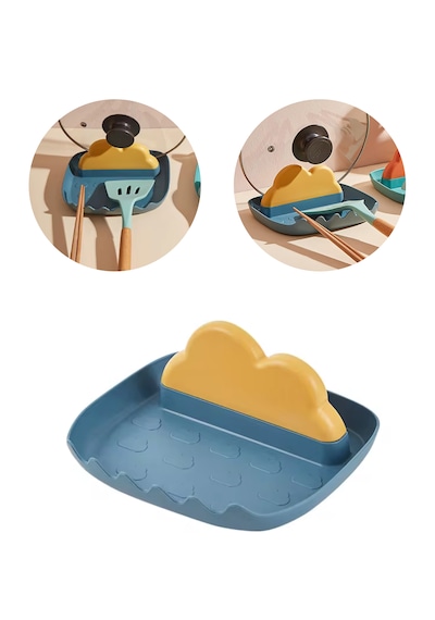Kapak Tutucu Ve Kaşıklık Yeşil