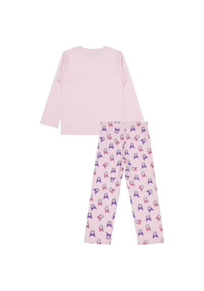 Kuromi 10-13 Yaş Pijama Takımı - Pembe 22330205725W3
