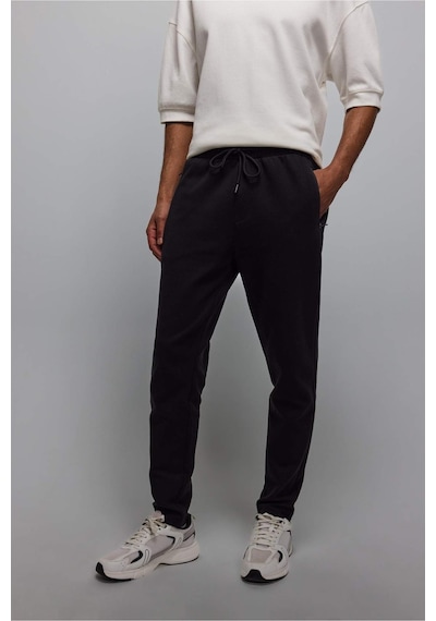 Defacto Slim Fit Dar Kesim Standart Paça Jogger S3309az26spbk81 Siyah-bk81