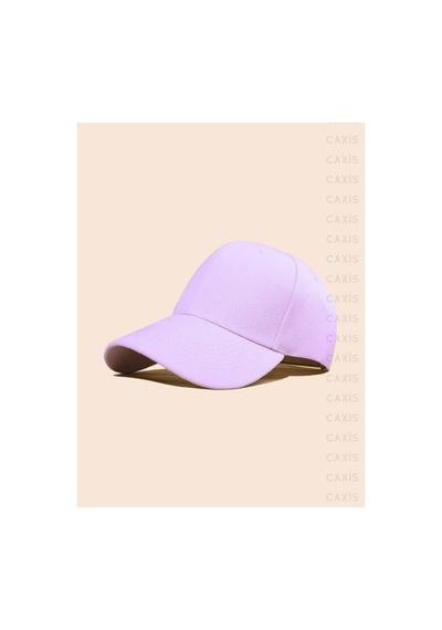 Caxis Spor Şapka Unisex Arkası Cırtlı Ayarlanabilir Lila