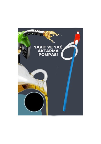 Büyük Boy Plastik Mazot Ve Su Pompası Açık Pembe