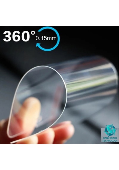 Apple  Uyumlu iPhone 14 Plus/13 Pro Max Ekran Koruyucu Nanoglass Kabarcıksız Şeffaf Ekran Koruyucu