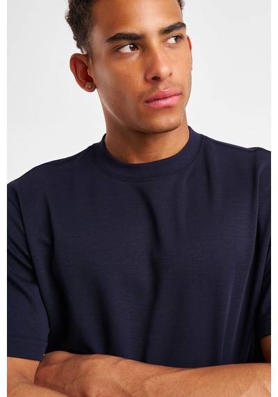 Lescon Erkek Kısa Kollu T-shirt 25s-1260-25n Lacivert
