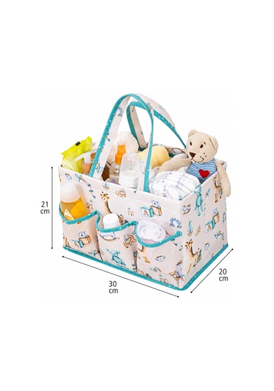 Baby Bakım Çantası & Organizer Erkek Mavi & 30x20x21 Cm Çok Renkli - 930617945 Çok Renkli