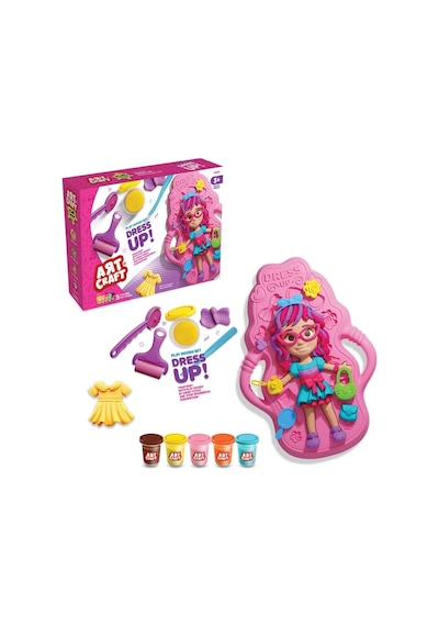 03943 Bebek Giydirme Hamur Seti 280 Gr -dede Çok Renkli