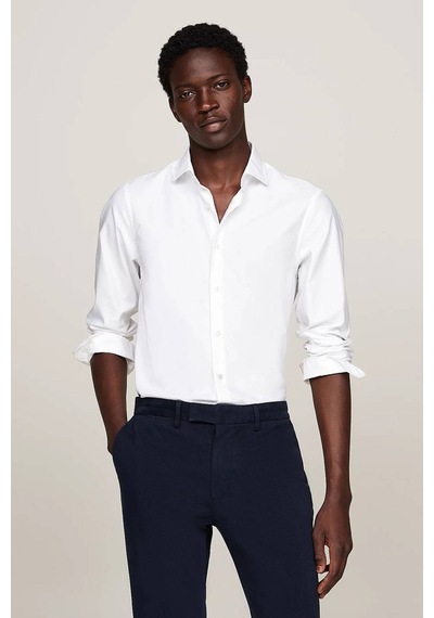 Tommy Hilfiger Erkek Gömlek Mw0mw36395 Beyaz