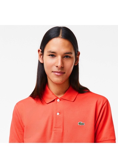 Lacoste Erkek Klasik Pike Kumaş Polo T-shirt Turuncu