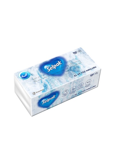 El Ve Yüz Havlusu 100 Yaprak