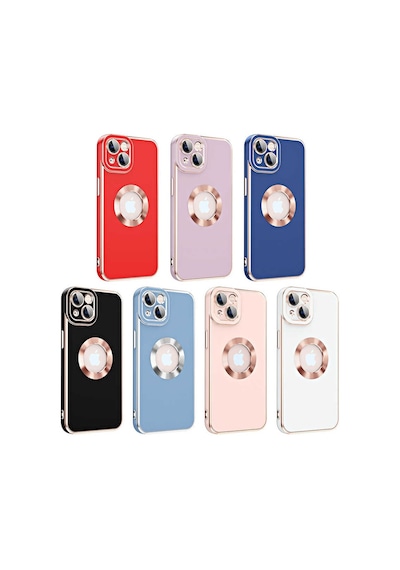 Zeyline Apple Uyumlu iPhone 14 Plus Zore Kongo Kapak-beyaz