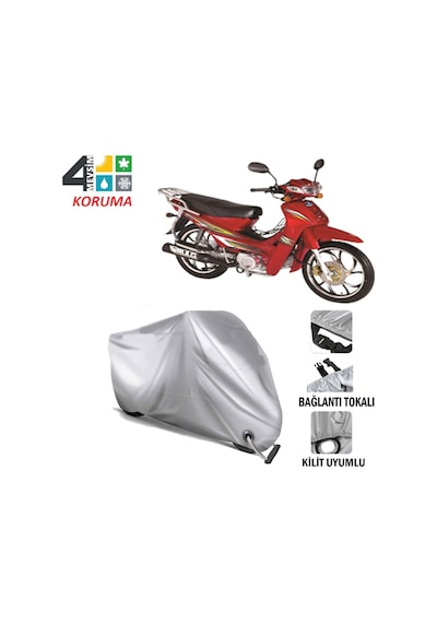 Bisan Roadstar Cub Motosiklet Brandası ( Bağlantı Ve Kilit Uyumlu