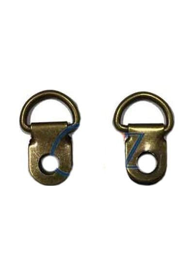 Tel Resim, Tablo, Çerçeve Askısı - 10x14mm, Eskitme, 1000 Adet Çok Renkli