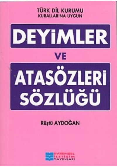 Deyimler Ve Atasözleri Sözlüğü - Dppq-901898