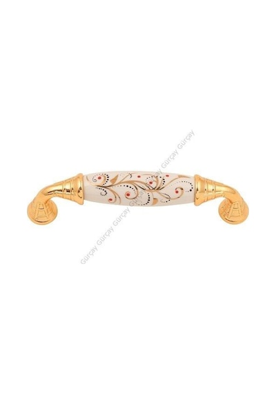 Gürçayhırdavat Gürçay Sude Porselen Kulp Altın Altın Desen 16 96Mm (2 Adet)