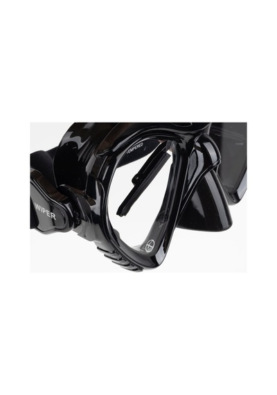 Apnea Wiper Full Black Maske Siyah