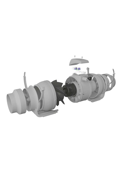 Venteurope Monsoon 100 2sp Plastik Karma Akışlı Kanal Tipi Fanlar 250 M³/h
