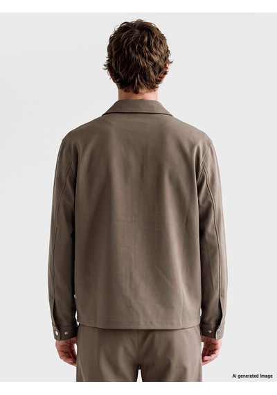 Lcw Vision Bej Loose Fit Erkek Ceket