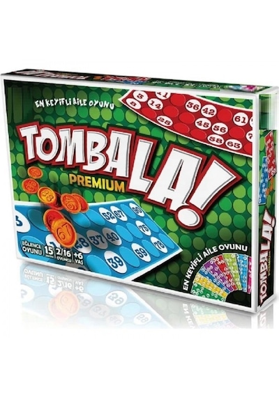 16 Kartlı Lüks Tombala 1.kalite Tombala Oyunu Yılbaşı Gecesi Oyunları Kutu Oyunları Akıl Oyunları