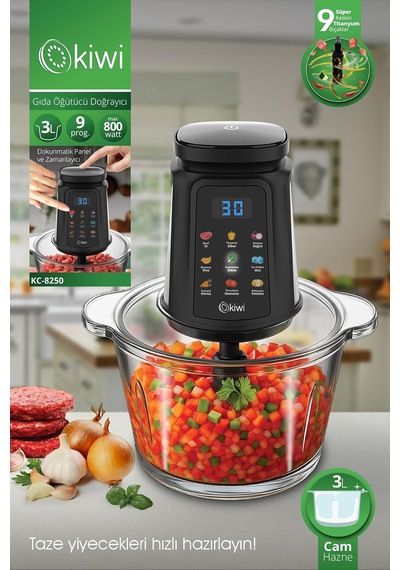 Ayrex Kc-8250 Gıda Doğrayıcı &amp Öğütücü Diğer