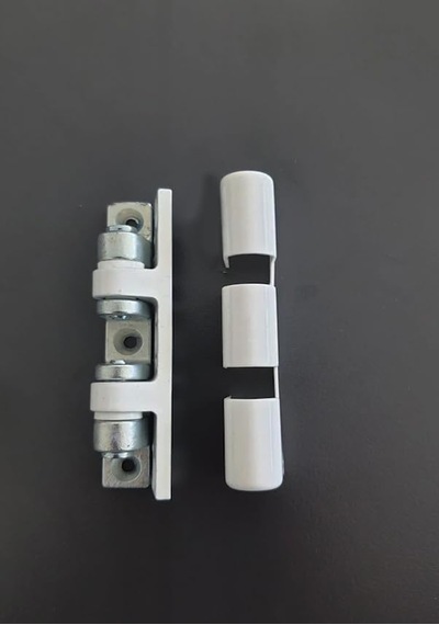 Keneth 2 Adet Beyaz 90 Mm Pvc Pimapen Beyaz Quick Fast Kapı-pencere Menteşesi